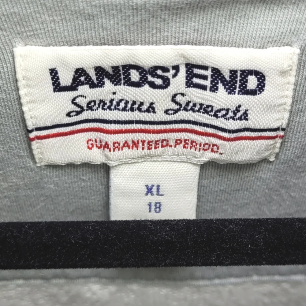 Women's Gray Lands' End Sweatshirt - Picture 3 of 6